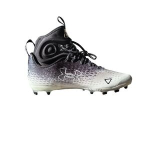 Under Armour Spotlight Lux MC Football Cleats Black Gray Men’s 13